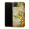 Coque Samsung Galaxy A22 5G Fleurs mappemonde - MaCoquePerso