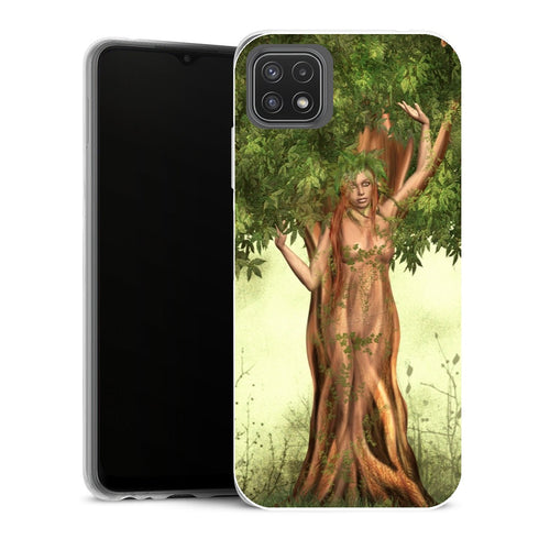Coque Samsung Galaxy A22 5G Fleurs mother earth - MaCoquePerso