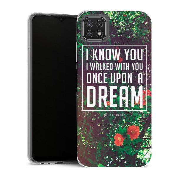 Coque Samsung Galaxy A22 5G Fleurs once upon a dream - MaCoquePerso