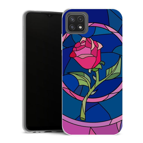 Coque Samsung Galaxy A22 5G Fleurs Rose eternelle - MaCoquePerso