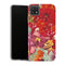 Coque Samsung Galaxy A22 5G Fleurs Rosses - MaCoquePerso