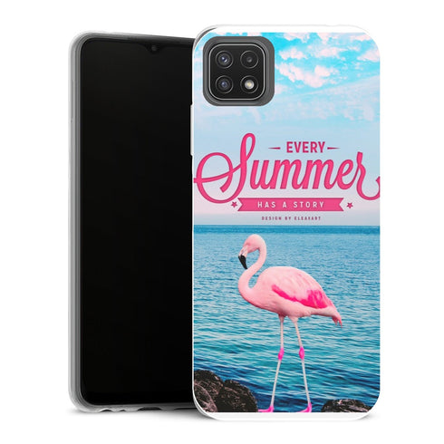 Coque Samsung Galaxy A22 5G Fleurs summer 32766 - MaCoquePerso