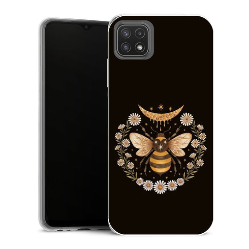 Coque Samsung Galaxy A22 5G Fleurs Voyage de noces - MaCoquePerso