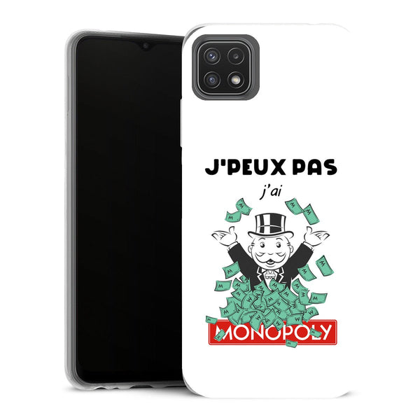 Coque Samsung Galaxy A22 5G Gaming Je peux pas jai monopoly - MaCoquePerso