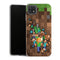 Coque Samsung Galaxy A22 5G Gaming minecraft creeper forest - MaCoquePerso