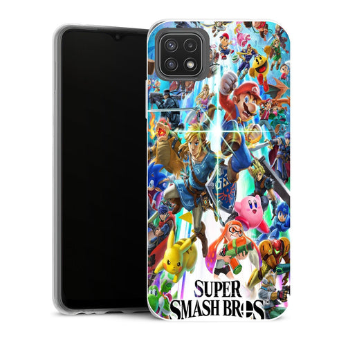Coque Samsung Galaxy A22 5G Gaming super smash bros ultimate - MaCoquePerso