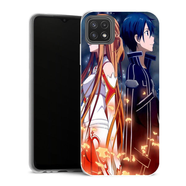Coque Samsung Galaxy A22 5G Gaming sword art online 41126 smartphone - MaCoquePerso