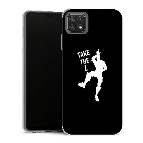 Coque Samsung Galaxy A22 5G Gaming take the l fortnite celebration griezmann 40918 smartphone small - MaCoquePerso