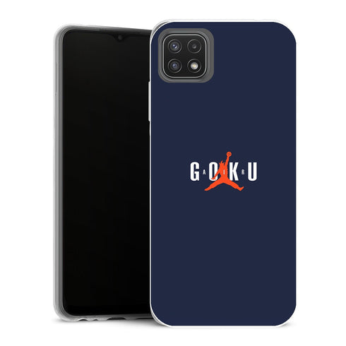 Coque Samsung Galaxy A22 5G Manga Air Jordan Goku - MaCoquePerso