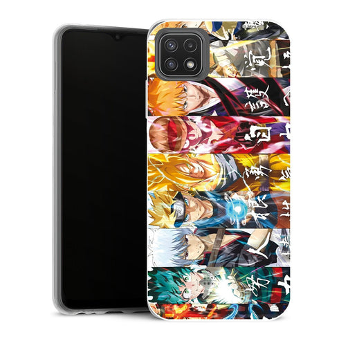 Coque Samsung Galaxy A22 5G Manga All Heroes Manga - MaCoquePerso