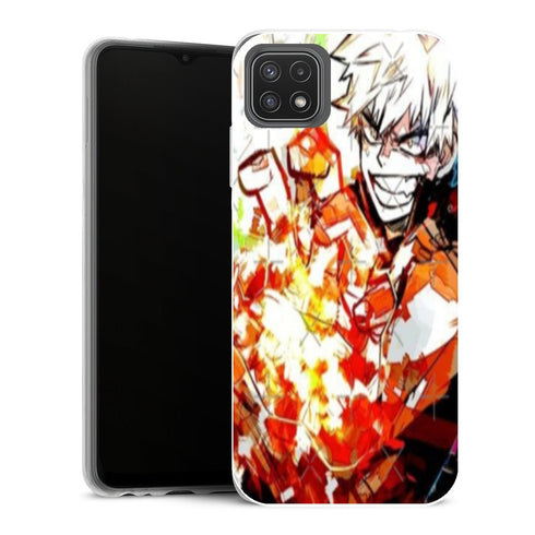 Coque Samsung Galaxy A22 5G Manga Bakugou Shonen - MaCoquePerso