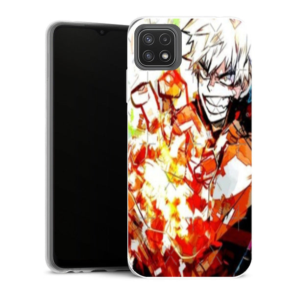 Coque Samsung Galaxy A22 5G Manga Bakugou Shonen - MaCoquePerso