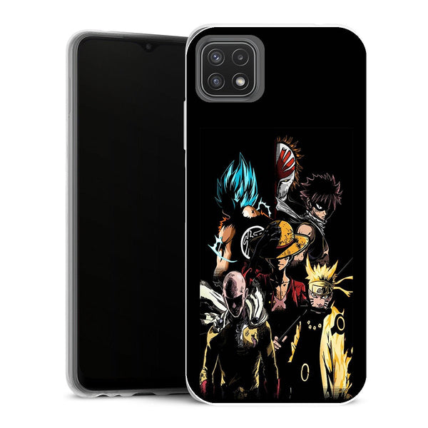 Coque Samsung Galaxy A22 5G Manga Best Anime Manga Heroes - MaCoquePerso