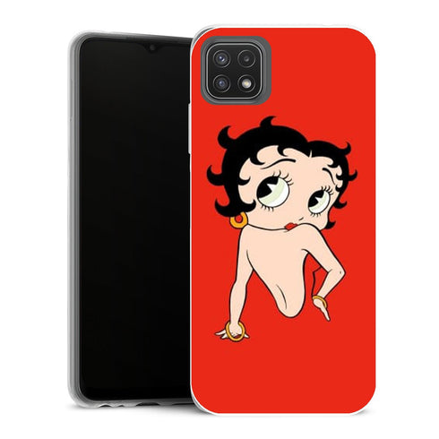 Coque Samsung Galaxy A22 5G Manga betty boop - MaCoquePerso