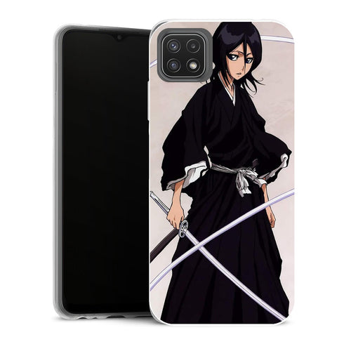 Coque Samsung Galaxy A22 5G Manga Bleach Kuchiki Rukia - MaCoquePerso