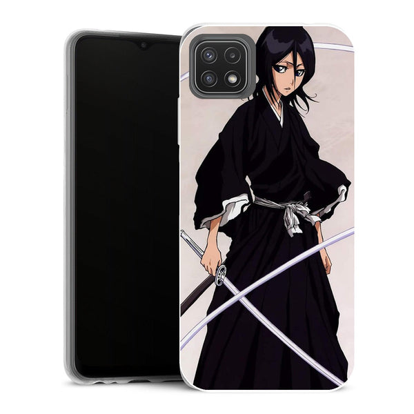 Coque Samsung Galaxy A22 5G Manga Bleach Kuchiki Rukia - MaCoquePerso