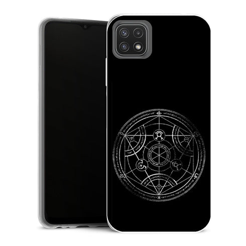 Coque Samsung Galaxy A22 5G Manga Cercle de transmutation humaine - MaCoquePerso