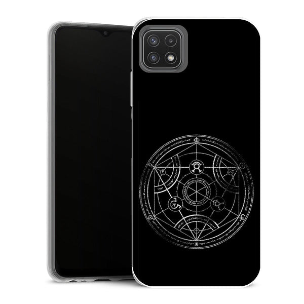 Coque Samsung Galaxy A22 5G Manga Cercle de transmutation humaine - MaCoquePerso