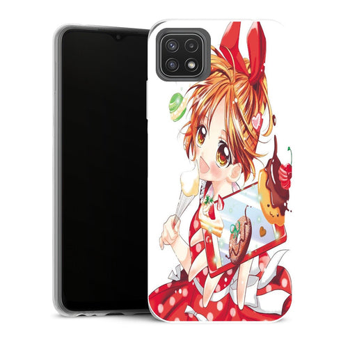 Coque Samsung Galaxy A22 5G Manga Cooking Carine - MaCoquePerso
