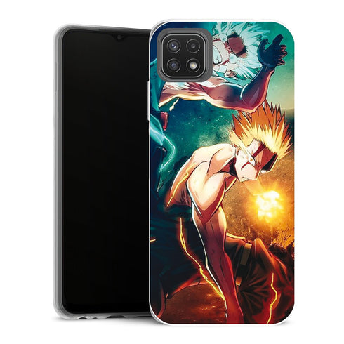 Coque Samsung Galaxy A22 5G Manga Deku & Kacchan My Hero Academia - MaCoquePerso