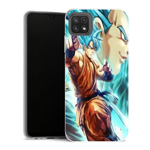Coque Samsung Galaxy A22 5G Manga Dragon Ball Super Goku X Vegeta - MaCoquePerso