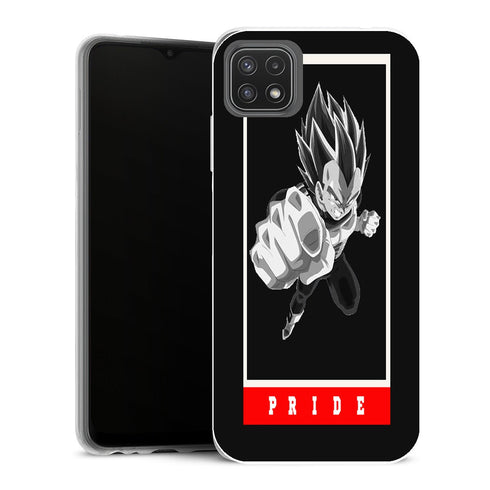 Coque Samsung Galaxy A22 5G Manga Dragon Ball Z Vegeta Pride - MaCoquePerso