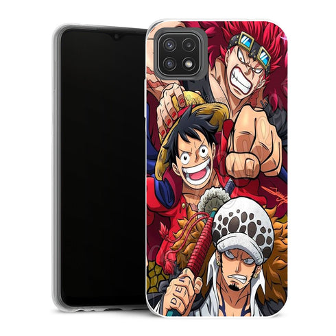 Coque Samsung Galaxy A22 5G Manga Equipe Paille - MaCoquePerso