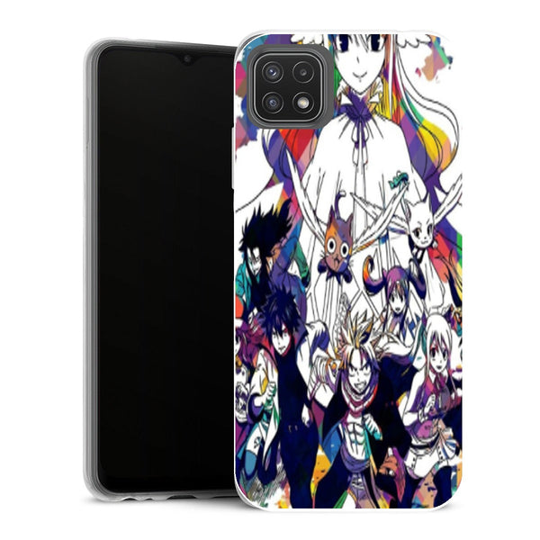 Coque Samsung Galaxy A22 5G Manga Fairy tail Colors - MaCoquePerso
