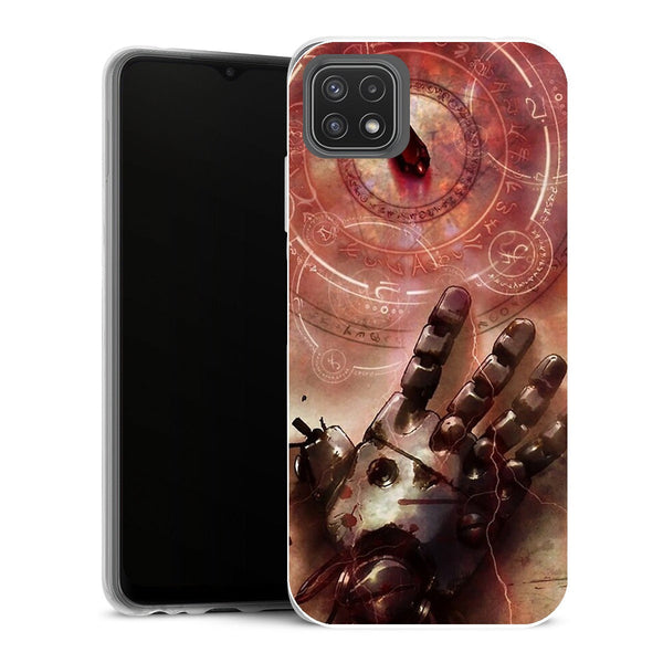 Coque Samsung Galaxy A22 5G Manga Full Metal Alchemist Philosopher Stone - MaCoquePerso