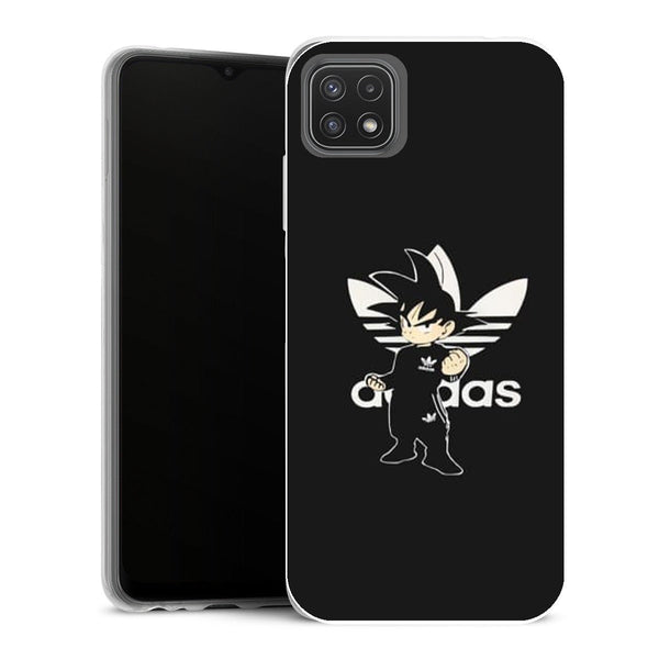 Coque Samsung Galaxy A22 5G Manga goku bad guy adidas jogging - MaCoquePerso