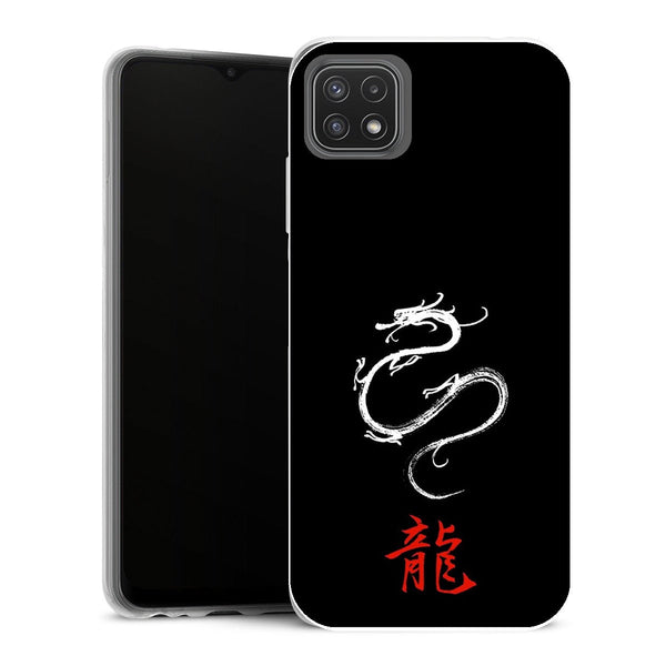 Coque Samsung Galaxy A22 5G Manga Goku Dragon Chinois - MaCoquePerso