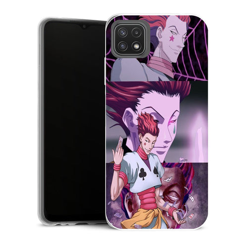 Coque Samsung Galaxy A22 5G Manga hisoka card hunter x hunter - MaCoquePerso