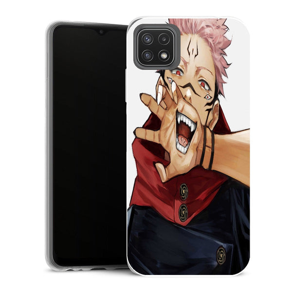 Coque Samsung Galaxy A22 5G Manga Itadori Sukuna Transformation - MaCoquePerso