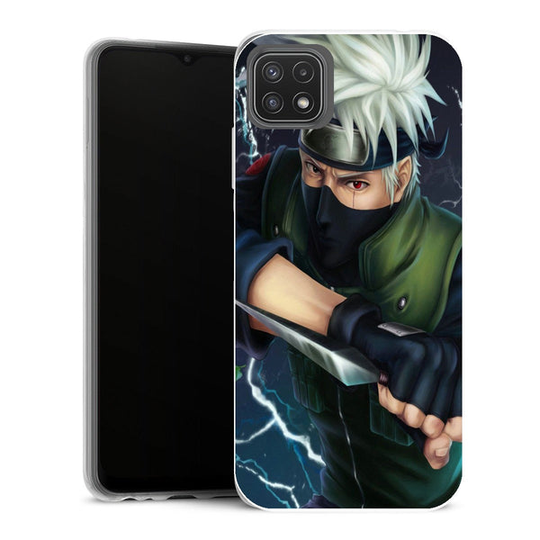Coque Samsung Galaxy A22 5G Manga kakashi gothique - MaCoquePerso