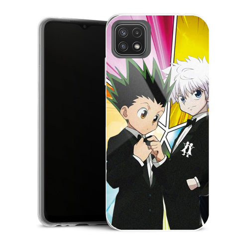 Coque Samsung Galaxy A22 5G Manga killua gon Hisoka - MaCoquePerso