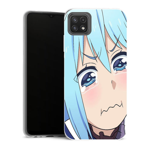 Coque Samsung Galaxy A22 5G Manga konosuba sad - MaCoquePerso