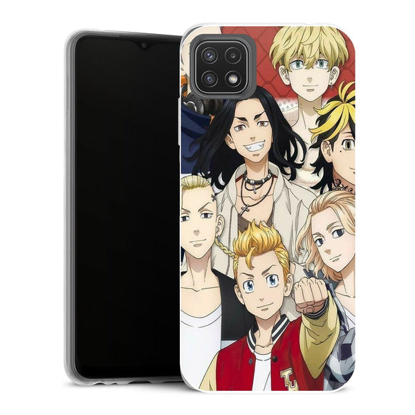 Coque Samsung Galaxy A22 5G Manga Les Vengeurs de Tokyo - MaCoquePerso