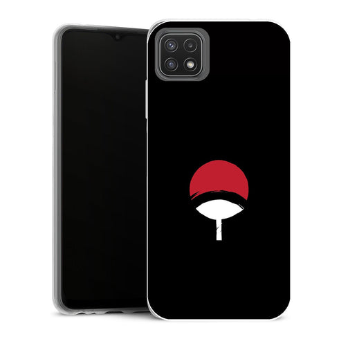 Coque Samsung Galaxy A22 5G Manga Logo Sasuke Naruto - MaCoquePerso