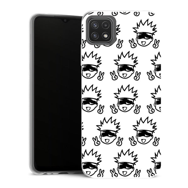 Coque Samsung Galaxy A22 5G Manga Motif Gojo sensei - MaCoquePerso