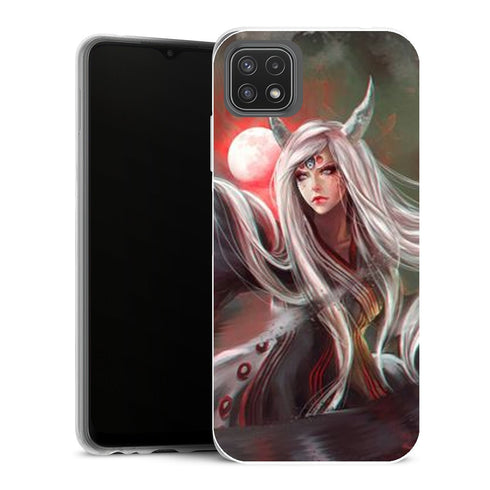 Coque Samsung Galaxy A22 5G Manga naruto kaguya otsutsuki - MaCoquePerso