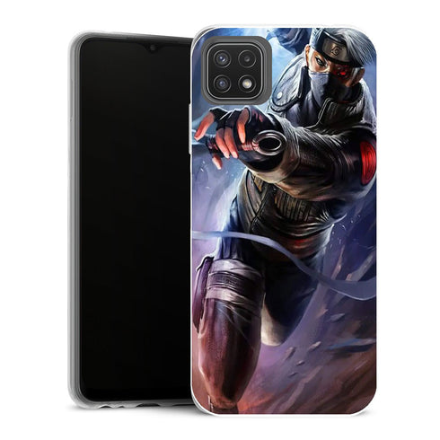 Coque Samsung Galaxy A22 5G Manga Naruto Kakashi Hatake Raikiri - MaCoquePerso