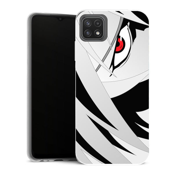 Coque Samsung Galaxy A22 5G Manga Naruto Kakashi Oeil Sharingan - MaCoquePerso