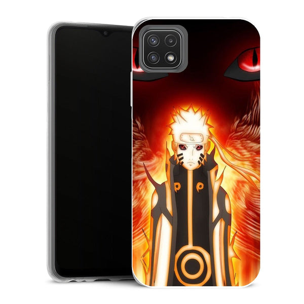 Coque Samsung Galaxy A22 5G Manga Naruto&Kyubi mode kyubi - MaCoquePerso