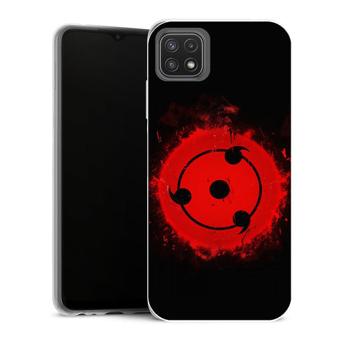 Coque Samsung Galaxy A22 5G Manga Naruto Mangekyou Sharingan - MaCoquePerso