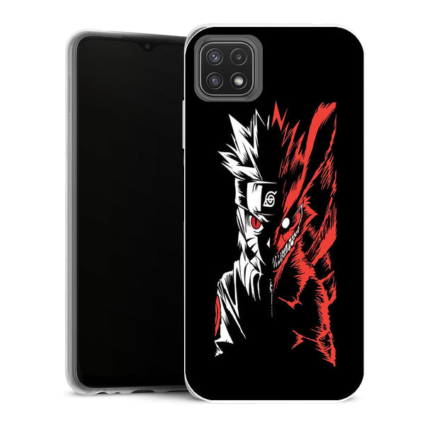 Coque Samsung Galaxy A22 5G Manga Naruto Vs Kyubi (Renard démon à 9 Queues) - MaCoquePerso