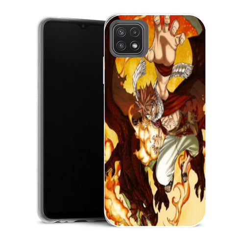 Coque Samsung Galaxy A22 5G Manga Natsu dragneel - MaCoquePerso