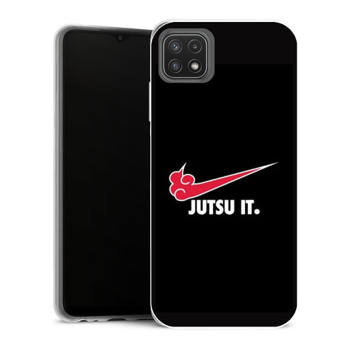 Coque Samsung Galaxy A22 5G Manga nike naruto jutsu it - MaCoquePerso