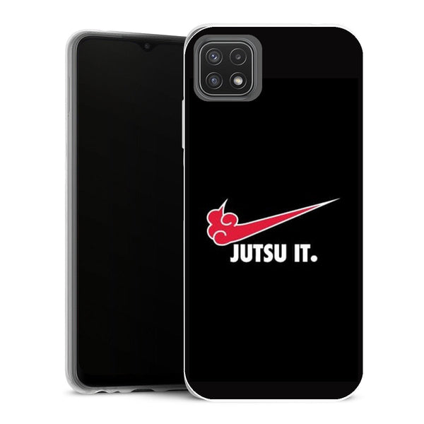 Coque Samsung Galaxy A22 5G Manga nike naruto jutsu it - MaCoquePerso