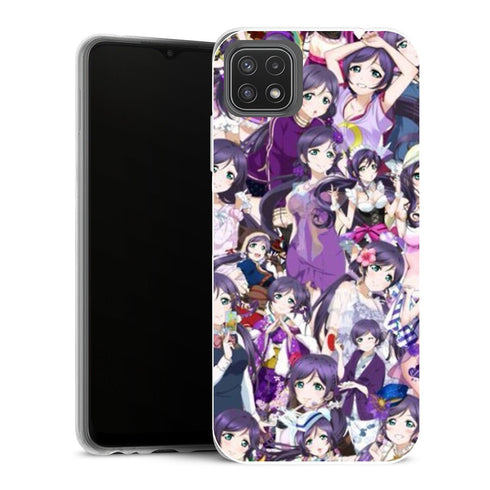 Coque Samsung Galaxy A22 5G Manga Nozomi Tojo Collage - MaCoquePerso
