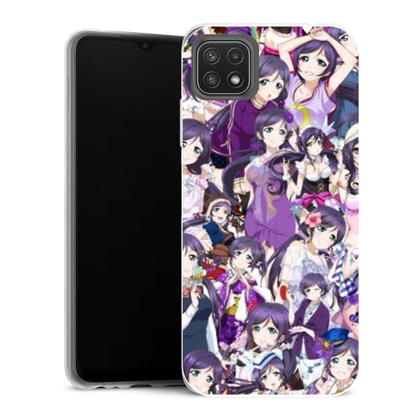 Coque Samsung Galaxy A22 5G Manga Nozomi Tojo Collage - MaCoquePerso